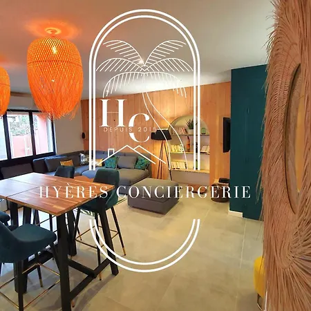 Le Bois D'olivier T2 A Giens Clim Wifi Parking By Hc Apartamento
