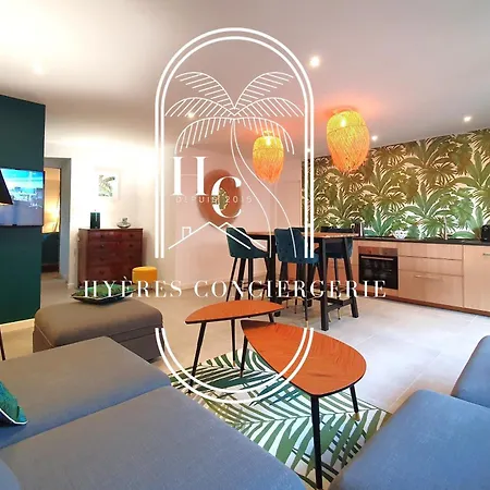 Apartamento Le Bois D'olivier T2 A Giens Clim Wifi Parking By Hc *